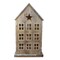Northlight LED Lighted Snow Covered Rustic Wooden Christmas House - 30"